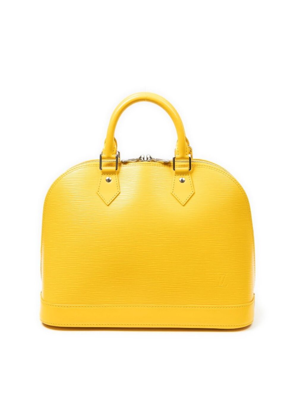 Louis Vuitton Alma Yellow Epi Handbag
